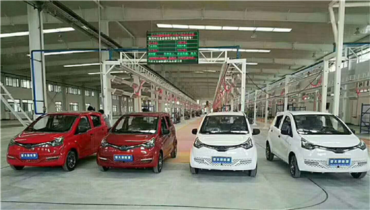 兰州“亚太新能源汽车”首批成品车正式下线