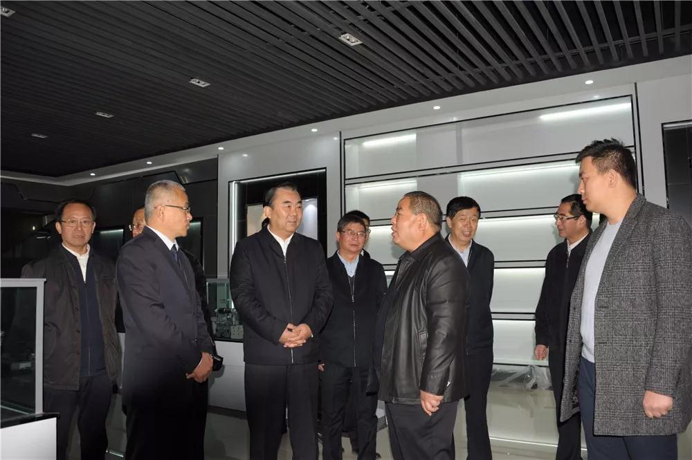 甘肃省委统战部部长马廷礼一行莅临兰州新区“亚太三厂项目”参观考察